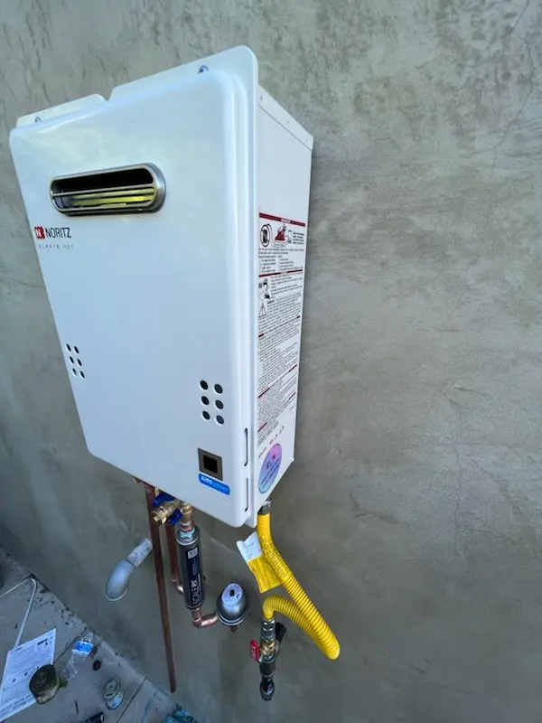 Tankless water heater installation for Edgewood Garden homes